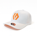 BONÉ BRANCO / LARANJA