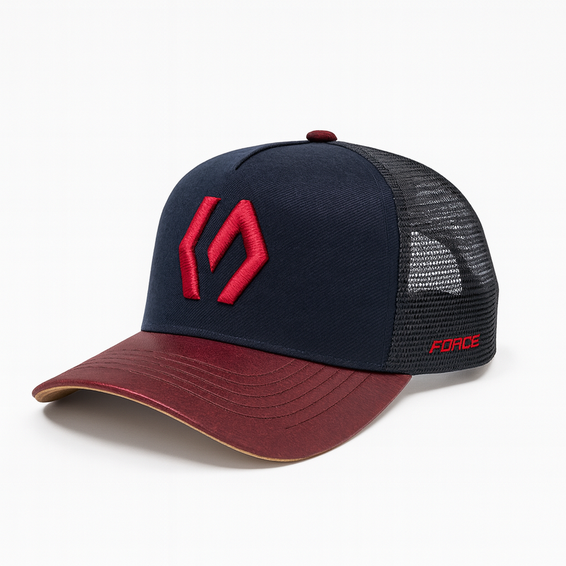 BONÉ AZUL / VERMELHO