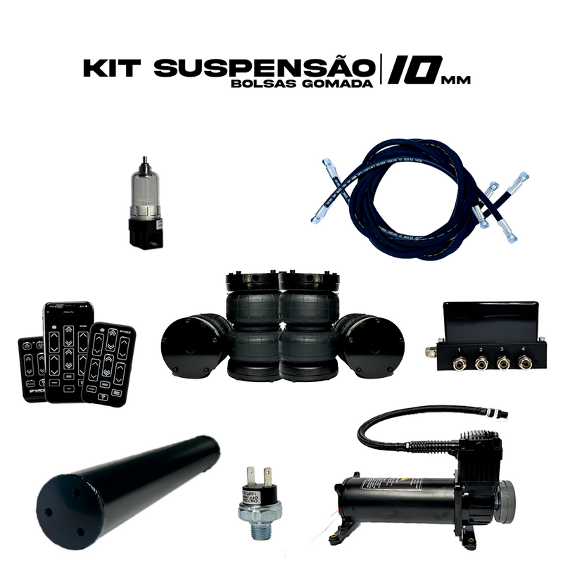KIT SUSPENSÃO 10MM (BOLSAS GOMADAS)